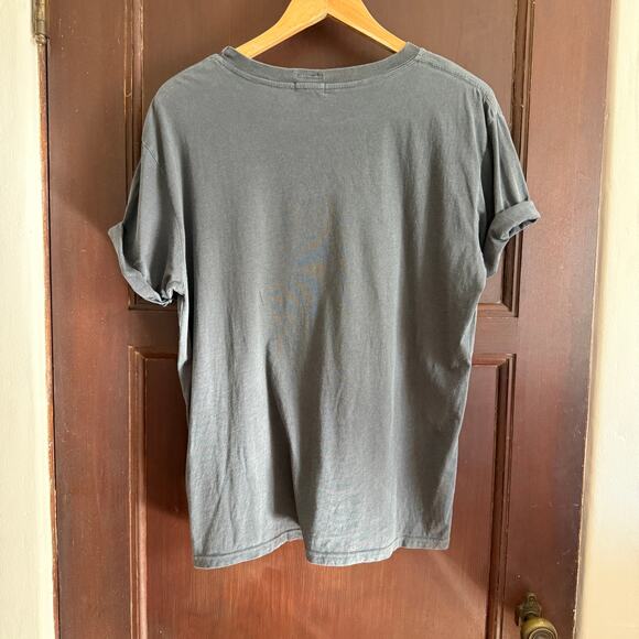 MOTHER | The Goodie Goodie Oversized Cobra Charmer Tee Gray | Medium - Picture 3 of 6